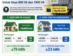 Pemerintah Tetapkan Tarif Listrik PLN Mulai 1 Mei, Berikut Rinciannya