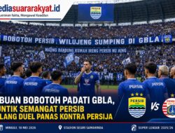 Ribuan Bobotoh Padati GBLA, Suntik Semangat PERSIB Jelang Duel Panas Kontra Persija