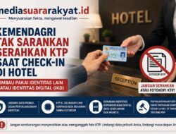 Kemendagri Imbau Masyarakat Tak Serahkan KTP Saat Check-In Hotel, Waspadai Penyalahgunaan Data Pribadi