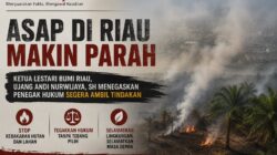 Asap Riau Makin Mengkhawatirkan, Lestari Bumi Riau Desak Penegak Hukum Segera Bertindak