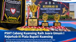 Persaudaraan SH Terate Cabang Kuansing Raih Juara Umum I Kejurkab III Piala Bupati Kuansing