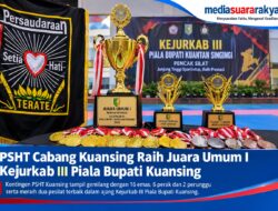 Persaudaraan SH Terate Cabang Kuansing Raih Juara Umum I Kejurkab III Piala Bupati Kuansing